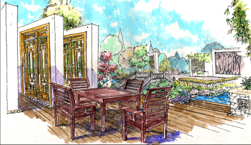 "福“园-----华盛顿新外滩屋顶花园设计